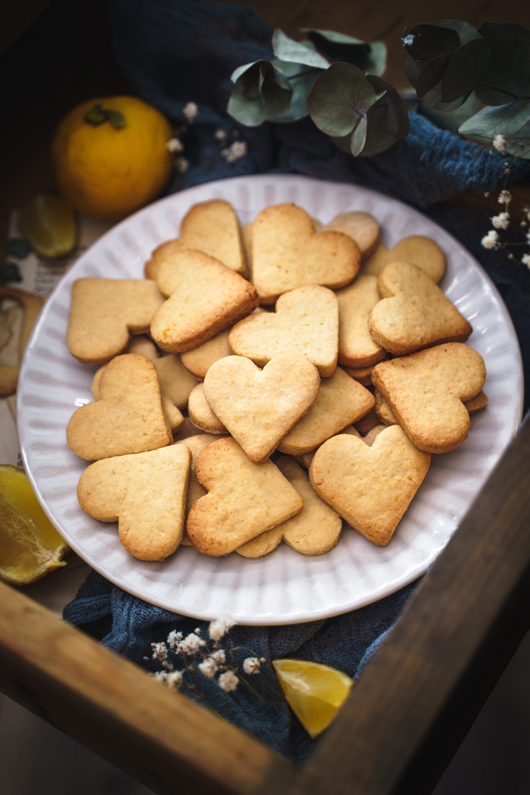 biscuits sablés citron gouter facile recette rapide foodstylism photographie culinaire