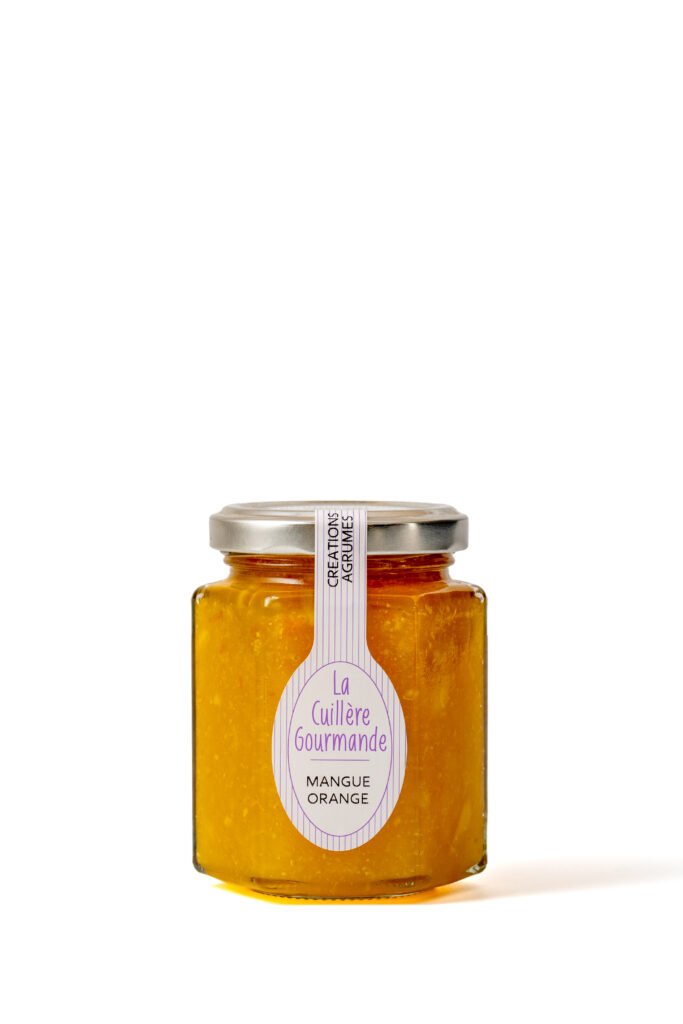 packshot fond blanc et détourage pot de confiture nîmes gard la cuillère gourmande