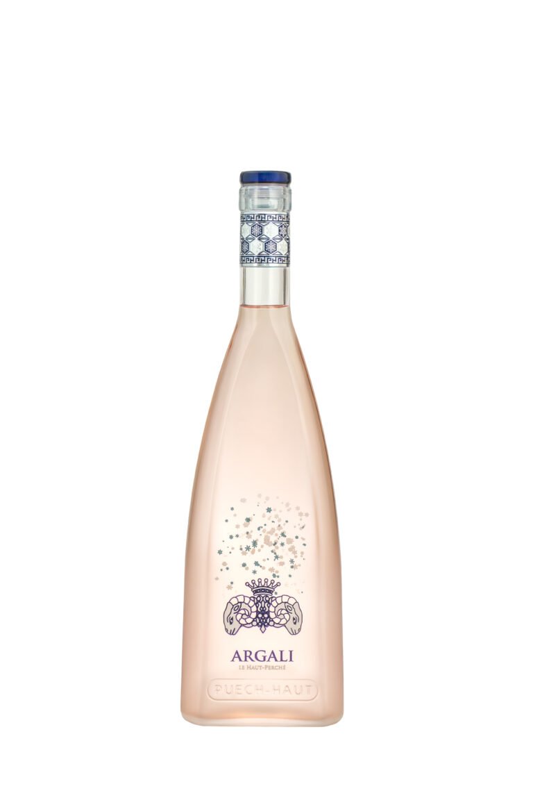 packshot fond blanc et détourage bouteille de vin - wine bottle nîmes gard puech haut