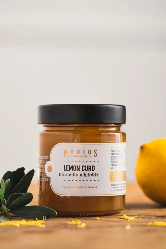 Packshot élaboré - lemon curd - marius - alexandra hanger photographie culinaire