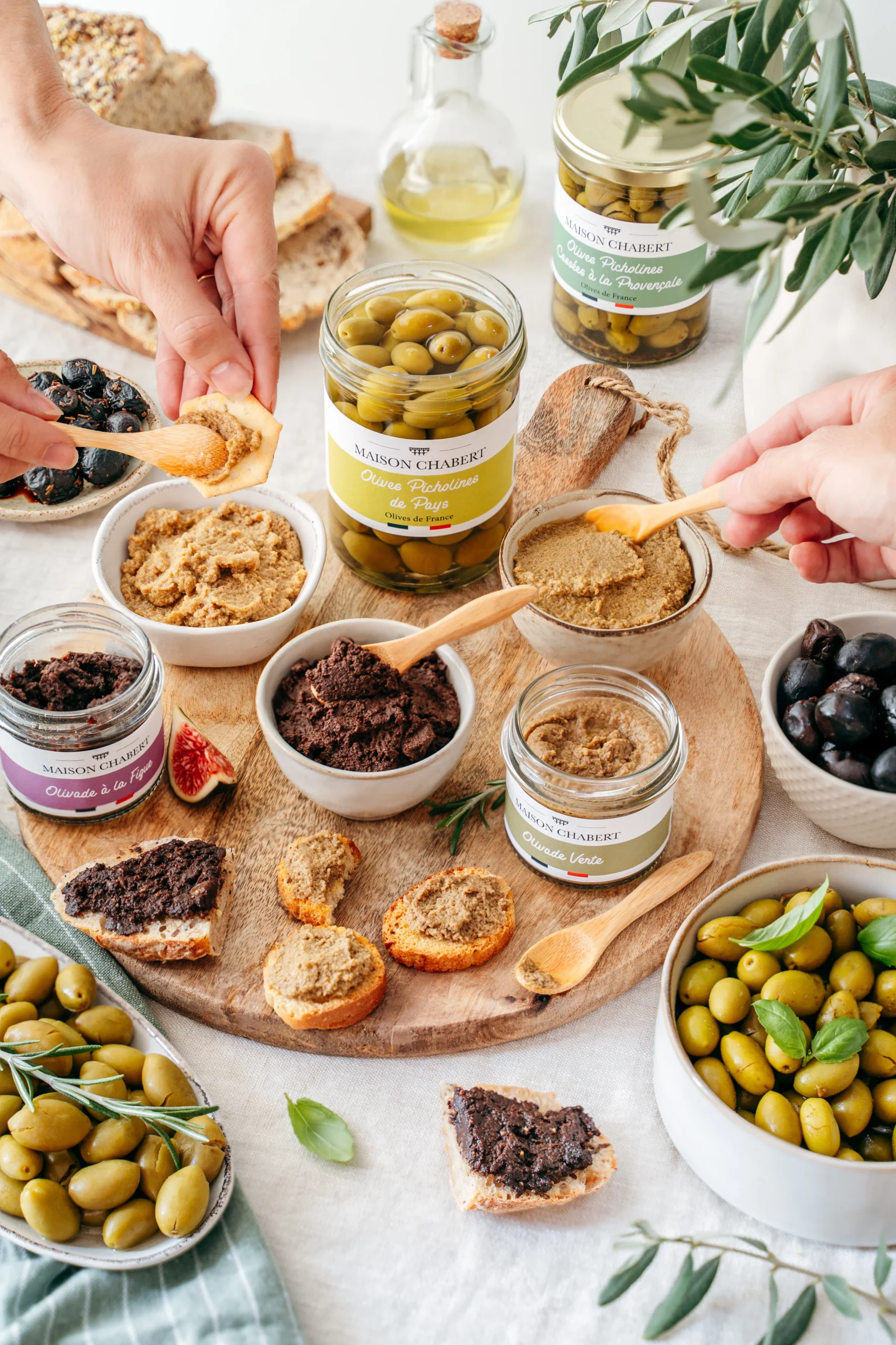 maison chabert - olive et olivade - tartinable - alexandra hanger photographie culinaire