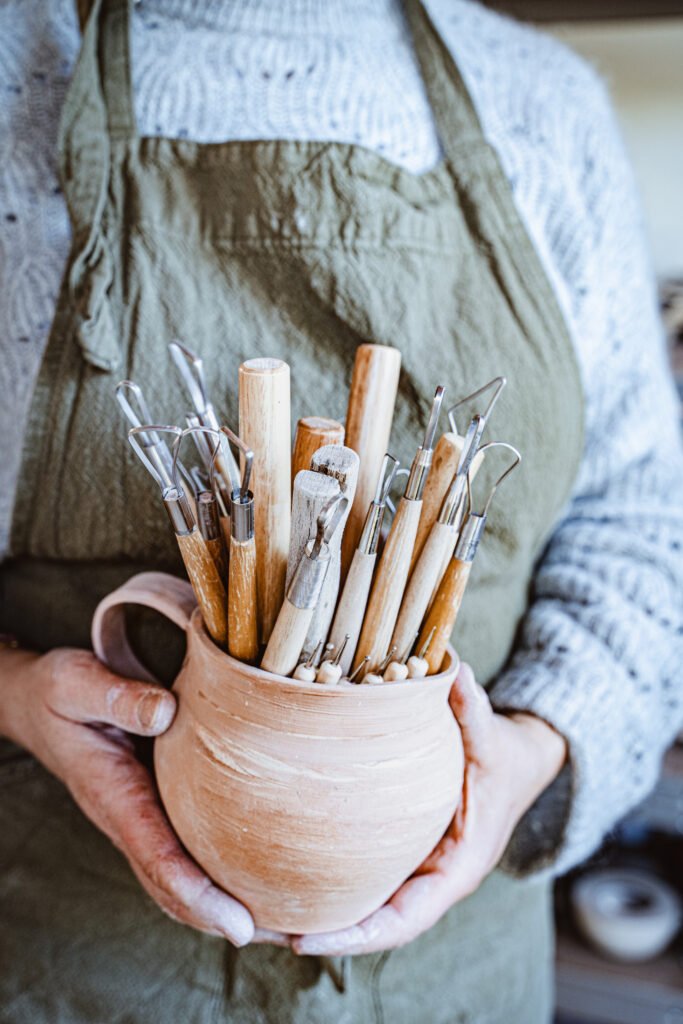 reportage photo - caroline betinelli poterie - alexandra hanger