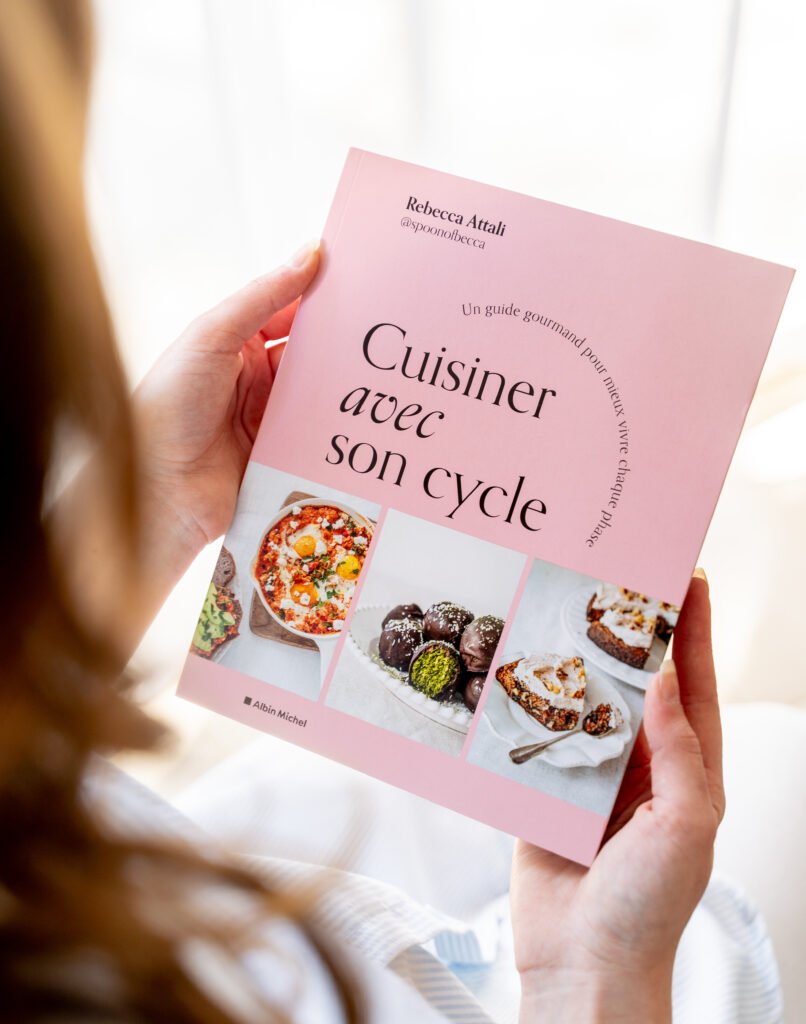 livre recettes cuisiner avec son cycle rebecca spoon of becca albin michel photographe culinaire edition alexandra hanger photographie