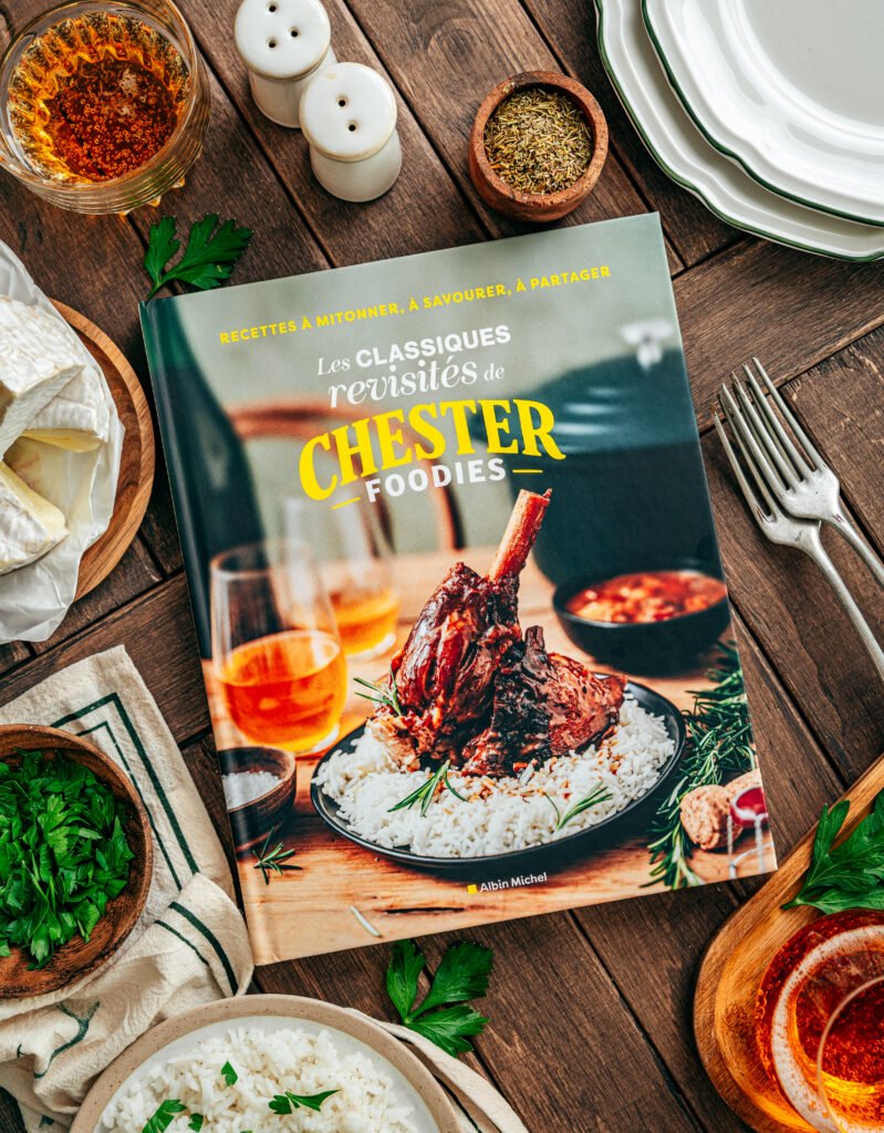 livre recettes les classique revistés chester foodies albin michel photographe culinaire edition alexandra hanger photographie